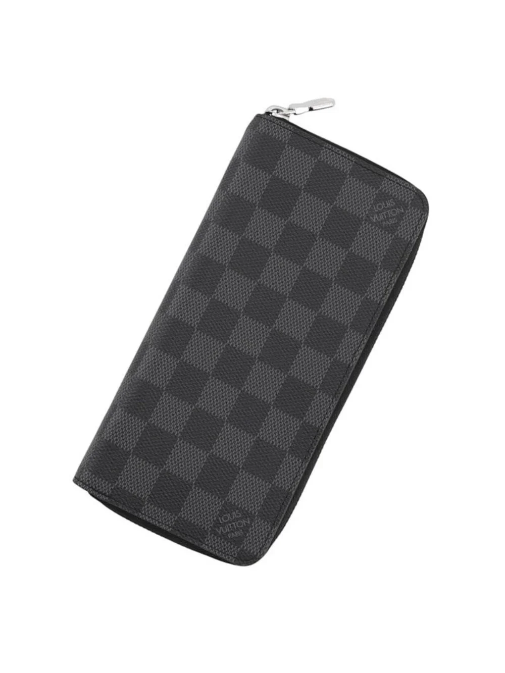 Louis Vuitton Wallet Damier Graphite Zippy Vertical Black